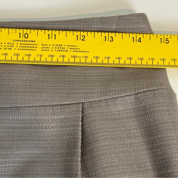 J. Crew Factory Beige Textured Mini Skirt 4 - Picture 5 of 6